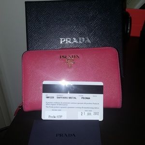 Authentic Prada Wallet